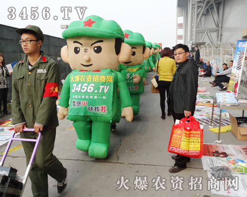 每一次宣傳的氣模寶寶都是視線的焦點(diǎn)